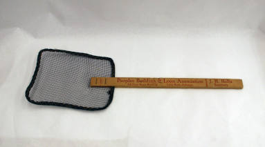 Advertising Fly Swatter - People's Bldg. & Loan