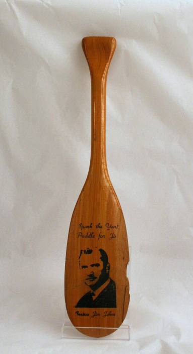 Jim Johnson Campaign Paddle