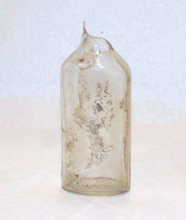 Portion of Glass Bottle