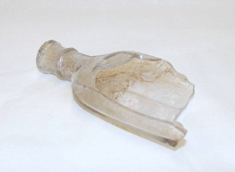 Portion of Glass Bottle