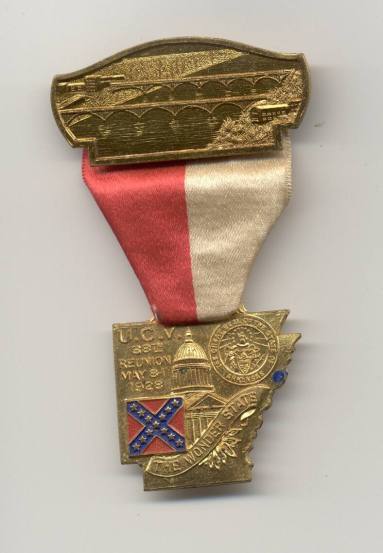 1928 U.C.V. Delegate Badge