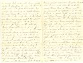 post Civil War letter from C.C. Grandy