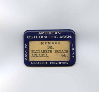 Pin, A.O.A. Convention