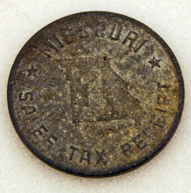 Coin, Missouri Tax - George Fisher Collection