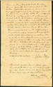 Letter, Aaron Goza & Ark. Territorial Gov. Pope