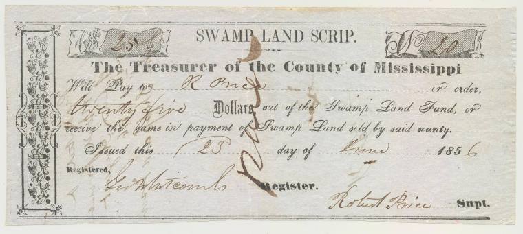 Scrip, Arkansas - $25 note