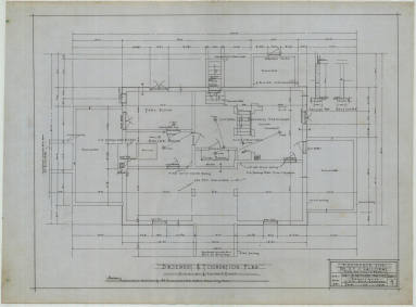 Drawing, Thompson Architectural - D.F.S. Galloway, Little Rock