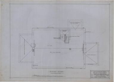 Drawing, Thompson Architectural - D.F.S. Galloway, Little Rock