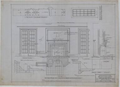 Drawing, Thompson Architectural - D.F.S. Galloway, Little Rock