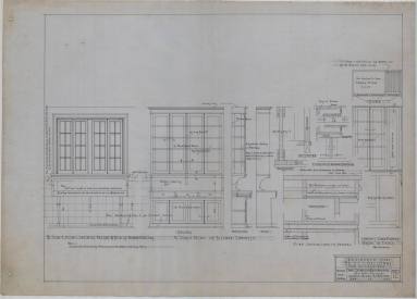 Drawing, Thompson Architectural - D.F.S. Galloway, Little Rock