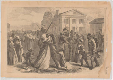 Print, "Mustered Out Colored Volunteers"