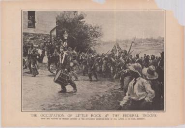 Print, The Occupation of Little Rock