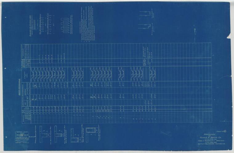 Drawing, Thompson Architectural - Geyer & Adams, Little Rock