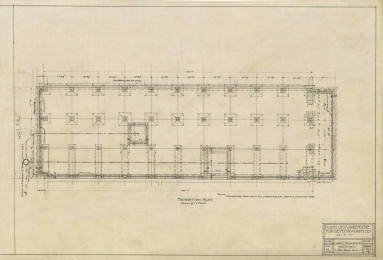 Drawing, Thompson Architectural - Geyer & Adams, Little Rock