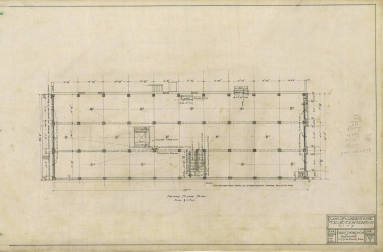 Drawing, Thompson Architectural - Geyer & Adams, Little Rock