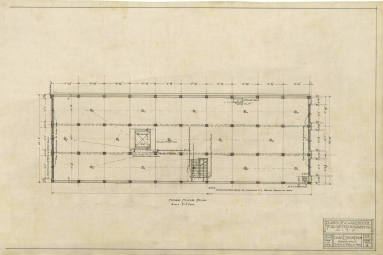 Drawing, Thompson Architectural - Geyer & Adams, Little Rock