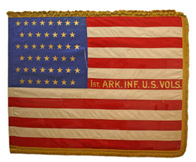 Flag, First Arkansas - Spanish-American War