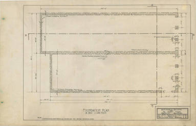 Drawing, Thompson Architectural - Thane Auto Bldg., Dermott