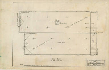 Drawing, Thompson Architectural - Thane Auto Bldg., Dermott