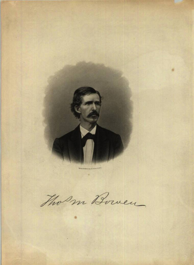 Portrait, Engraved - Thomas Bowen