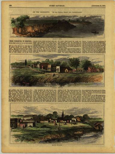 Print, Wood Engraved - Arkansas Scenes