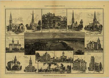 Print, Engraved - Views from Little Rock