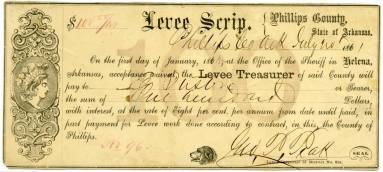Scrip, Phillips Co., Arkansas - One Hundred Dollar Note