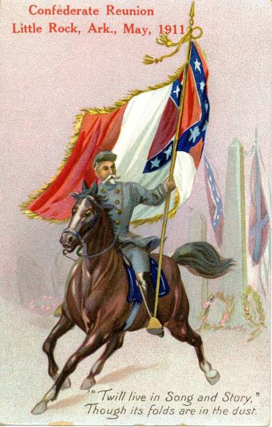 Postcard, 1911 Civil War Reunion in Little Rock