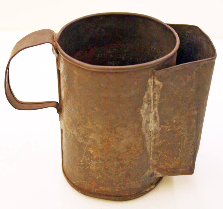 Cup, Tin Coffee - Civil War Era