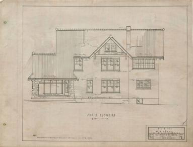 Drawing, Thompson Architectural - A. Froug, Little Rock