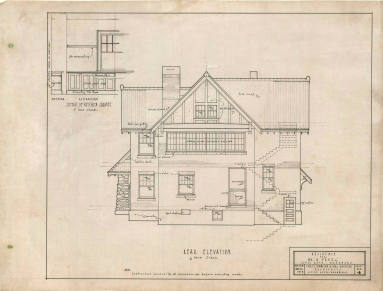 Drawing, Thompson Architectural - A. Froug, Little Rock