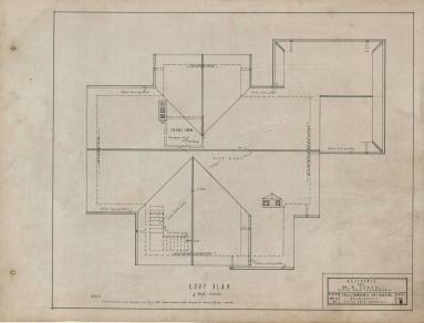 Drawing, Thompson Architectural - A. Froug, Little Rock