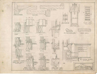 Drawing, Thompson Architectural - A. Froug, Little Rock
