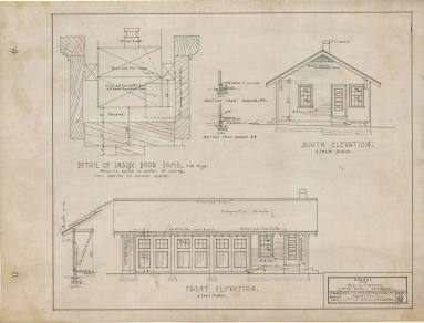 Drawing, Thompson Architectural - A. Froug, Little Rock