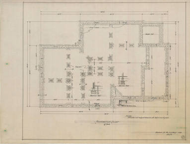 Drawing, Thompson Architectural - Mrs. James Henry, Hope