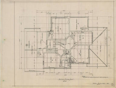 Drawing, Thompson Architectural - Mrs. James Henry, Hope