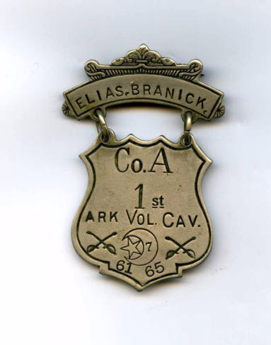 Badge, Civil War Veteran's Ladder - Elias Branick