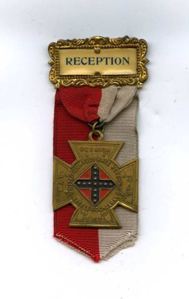 Badge, 1911 U.C.V. Reunion Reception Committee