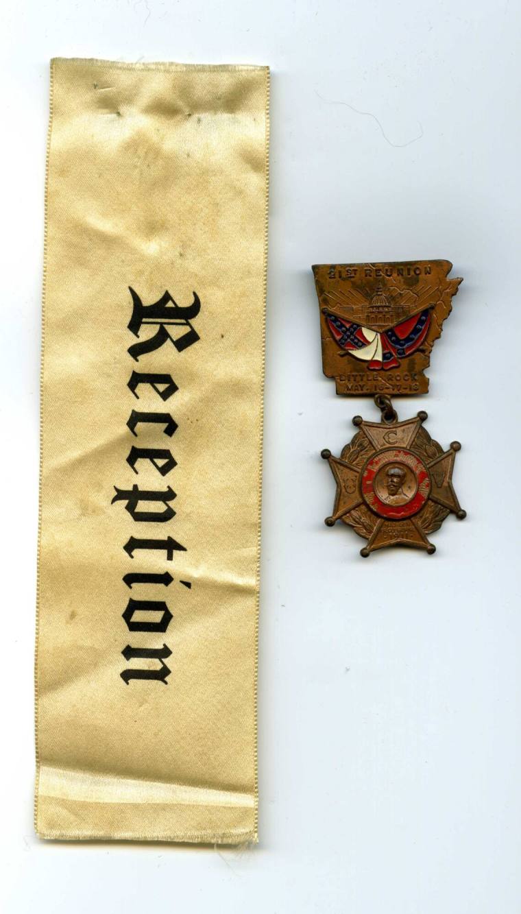 Ribbon & Badge, 1911 U.C.V. Reunion Reception Committee