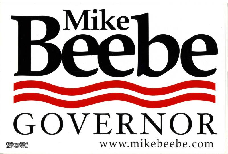 Sticker, Campaign - Governor Mike Beebe