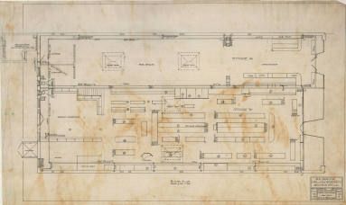 Drawing, Thompson Architectural - J.S. Dessent, Arkansas City