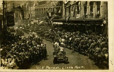 Postcard, Photographic - 1911 U.C.V. Reunion in Little Rock