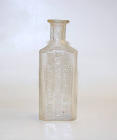Bottle, Medicine - Pollard & Co., Hot Springs