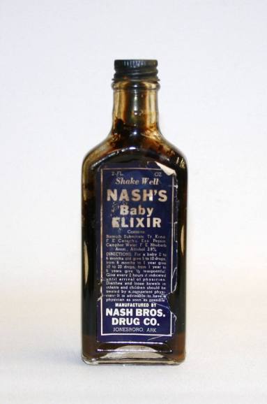 Bottle, Medicine - Nash Bros. Drug Co.