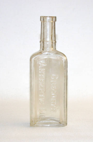 Bottle, Medicine - Gregory's Antiseptic Oil
