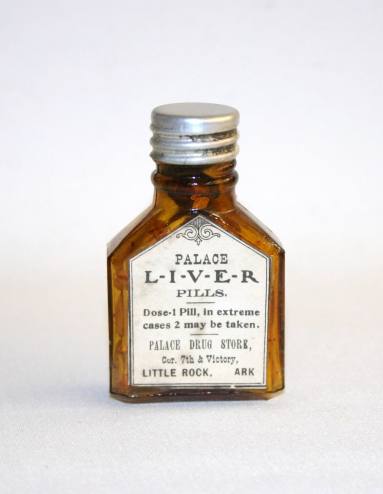 Bottle, Medicine - Palace Liver Pills