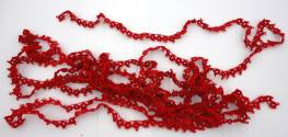 Red Crochet Trim