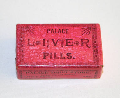 Box, Liver Pills - Palace Drug Store