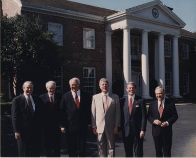 Photograph, Governor Frank White & Former Arkansas Governors