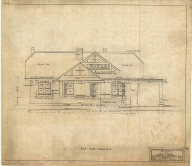 Drawing, Thompson Architectural - A.R. Walker, Dermott